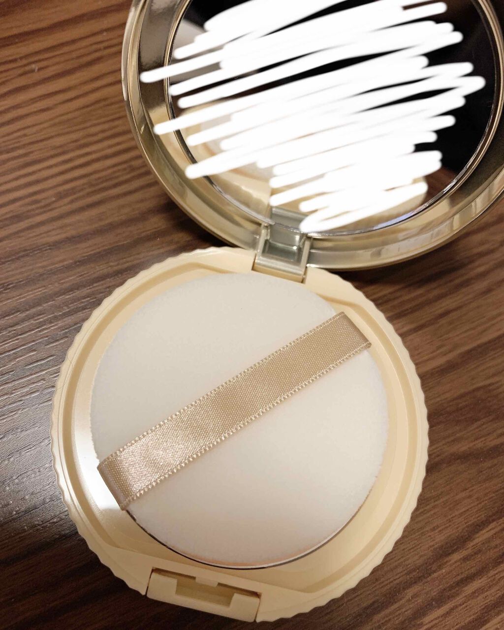 【旧品】マシュマロフィニッシュパウダー/キャンメイク/プレストパウダーを使ったクチコミ(2枚目)