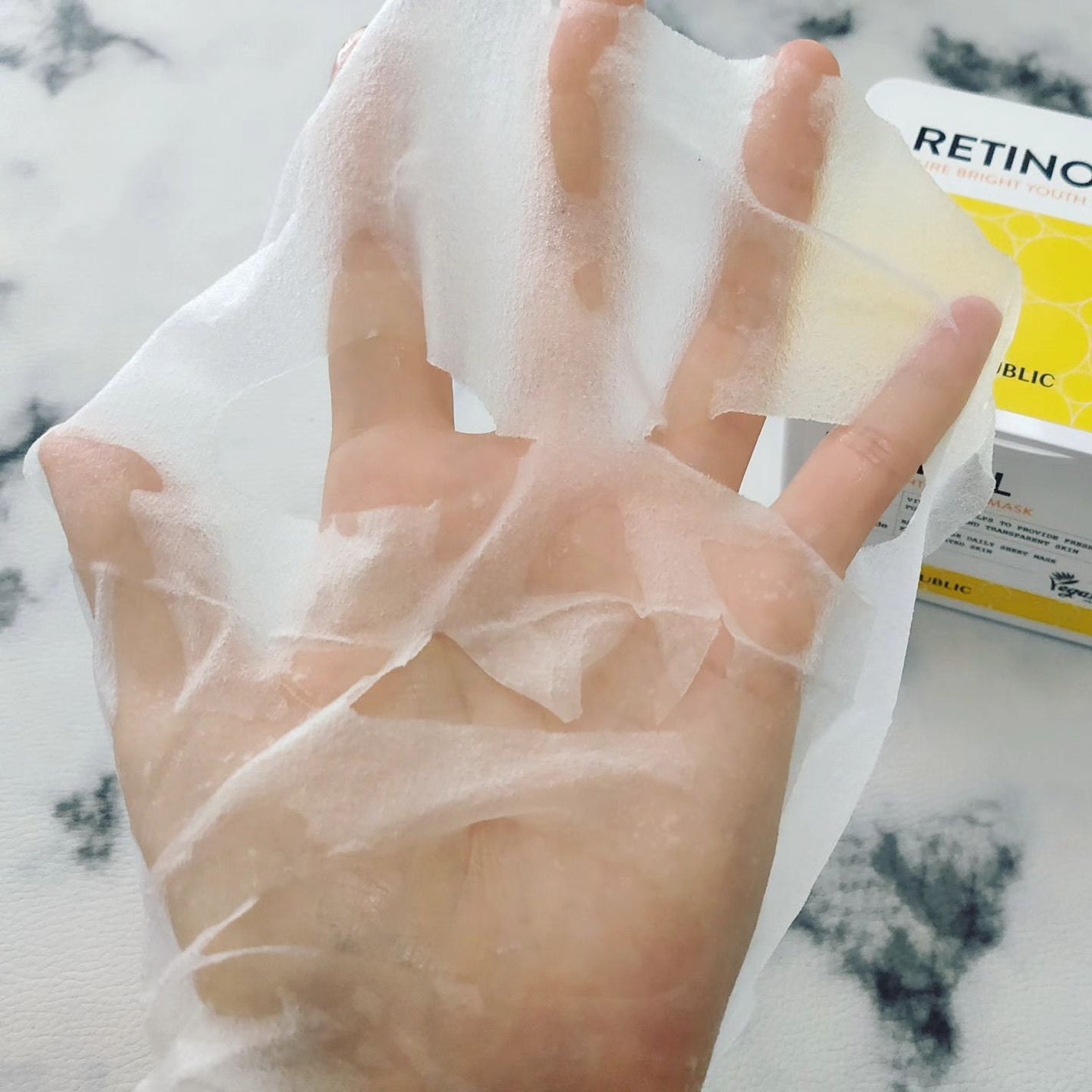 キューブマスク プロポリス/ネイチャーリパブリック/シートマスク・パックを使ったクチコミ(3枚目)