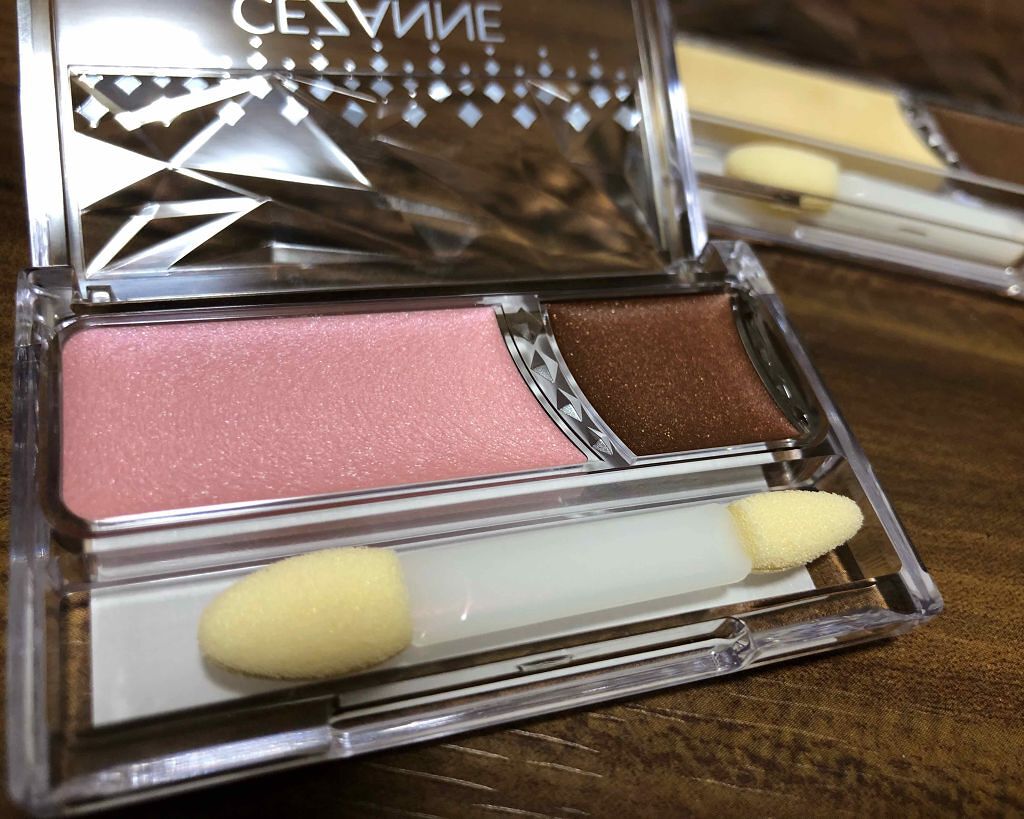 グロスアップアイシャドウ/CEZANNE/アイシャドウパレットを使ったクチコミ(2枚目)