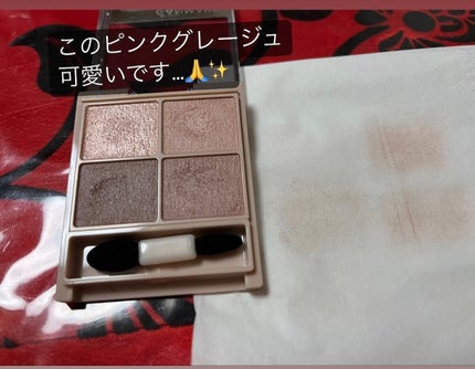 シルキースフレアイズ(マットタイプ)/キャンメイク/アイシャドウパレットを使ったクチコミ(3枚目)