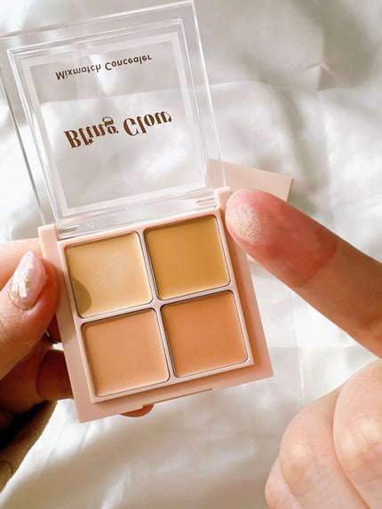 ミックスマッチコンシーラー/BLING GLOW/パレットコンシーラーを使ったクチコミ(3枚目)