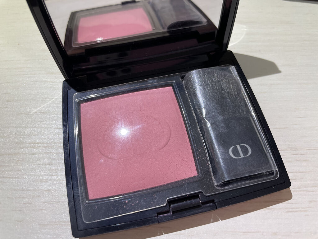 【旧】ディオールスキン ルージュ ブラッシュ 475 ローズ カプリス/Dior/パウダーチークを使ったクチコミ（2枚目）
