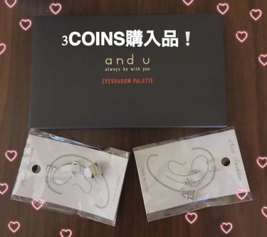 and U アイシャドウパレット/3COINS/アイシャドウパレットを使ったクチコミ（1枚目）