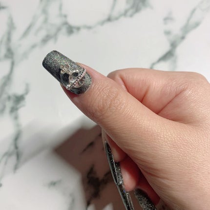 マグネットジェル/NAILTOWN/ジェルネイルを使ったクチコミ(4枚目)