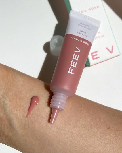 カラーセラム/FEEV/リキッドチークを使ったクチコミ(5枚目)