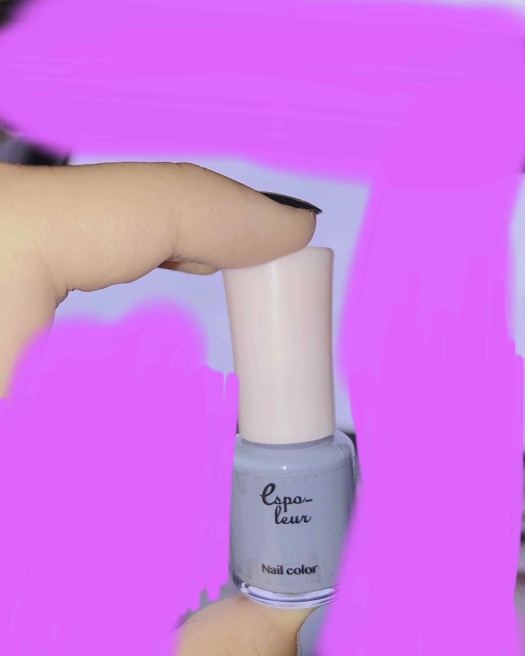 日本製ネイルポリッシュD/DAISO/マニキュアを使ったクチコミ(3枚目)