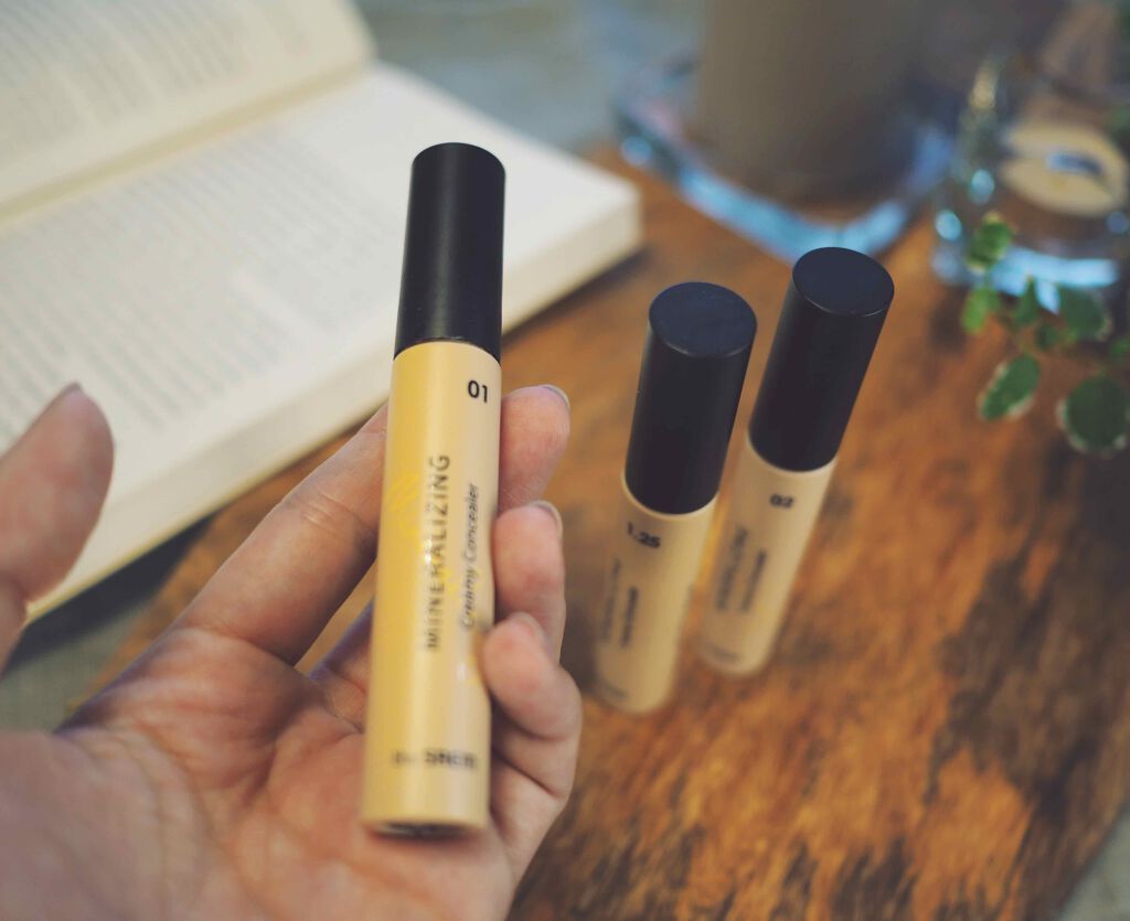 ミネラライジング クリーミーコンシーラー 1.25 クリームラテ/the SAEM/リキッドコンシーラーを使ったクチコミ（2枚目）