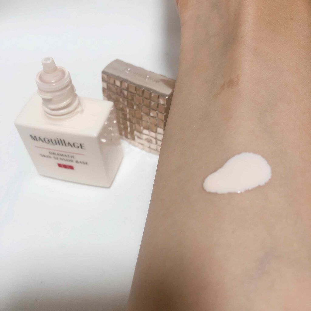 ドラマティックスキンセンサーベース EX/マキアージュ/化粧下地を使ったクチコミ（2枚目）