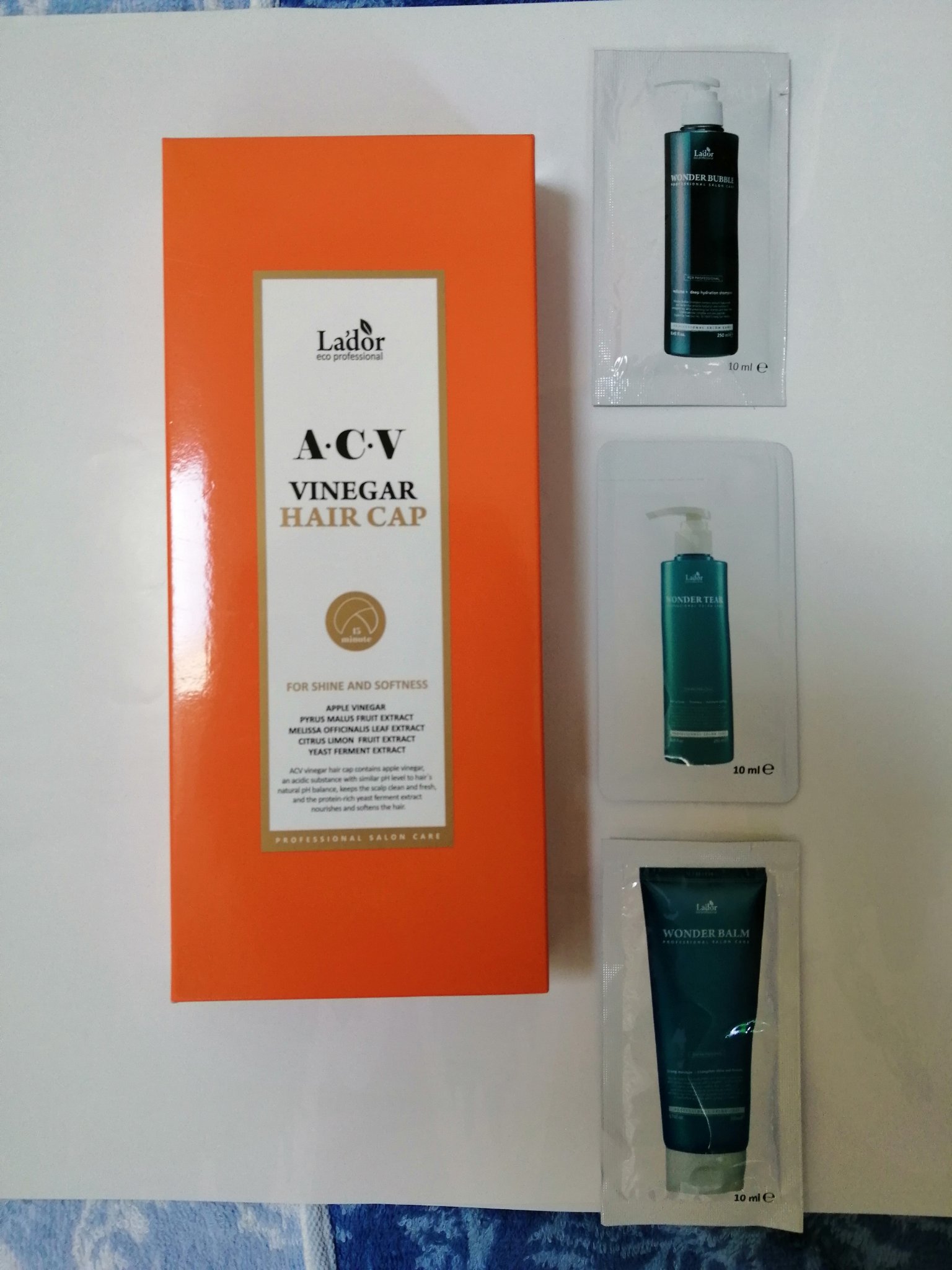 ACV VINEGAR HAIR CAP /La'dor/アウトバストリートメントを使ったクチコミ（1枚目）