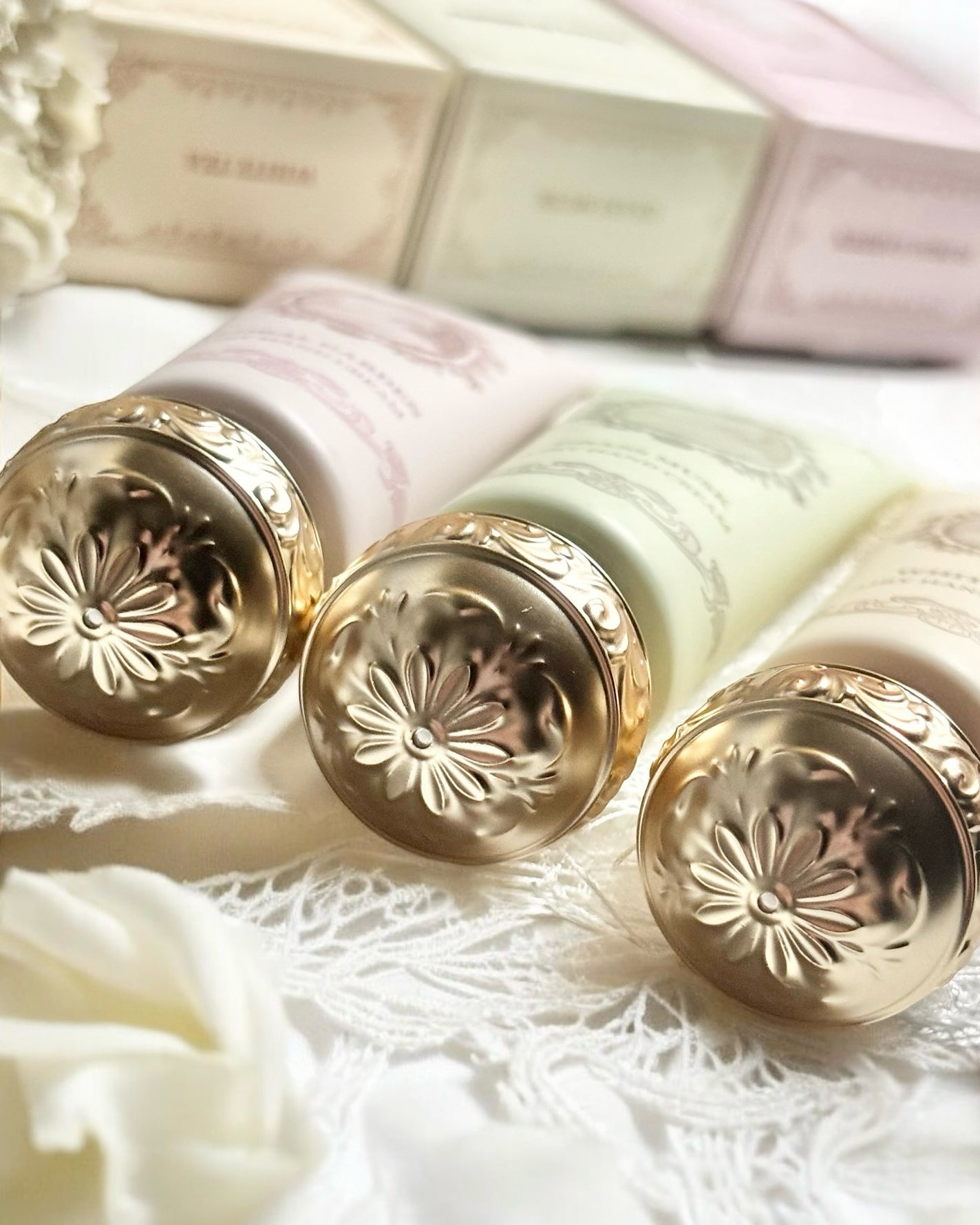 Maison de MilleFée エアリーハンドクリーム グラスムスク/MilleFée/ハンドクリームを使ったクチコミ(5枚目)