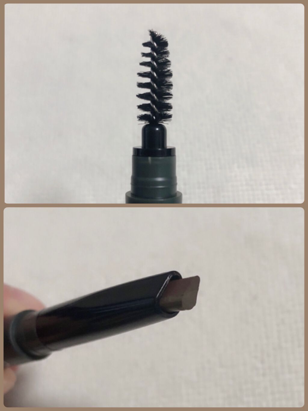 ツートンカラーアイブロウペンシル/GENE TOKYO/アイブロウペンシルを使ったクチコミ(5枚目)