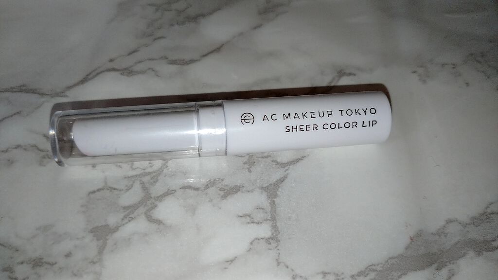 AC シアーカラーリップスティック/セリア/口紅を使ったクチコミ(1枚目)