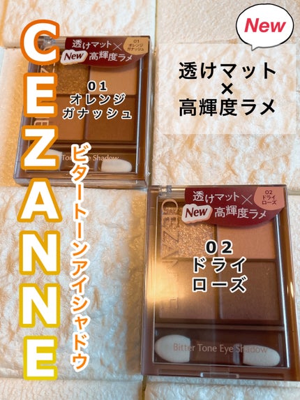 ビタートーンアイシャドウ/CEZANNE/パウダーアイシャドウを使ったクチコミ(1枚目)