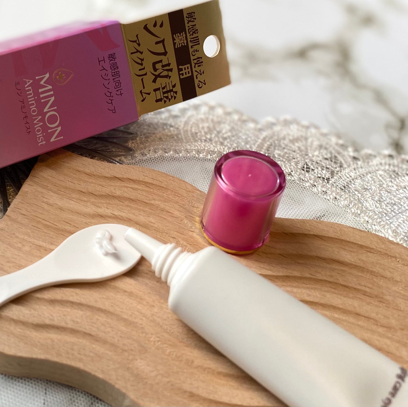 ミノン アミノモイスト エイジングケア アイクリーム/ミノン/アイケア・アイクリームを使ったクチコミ(1枚目)