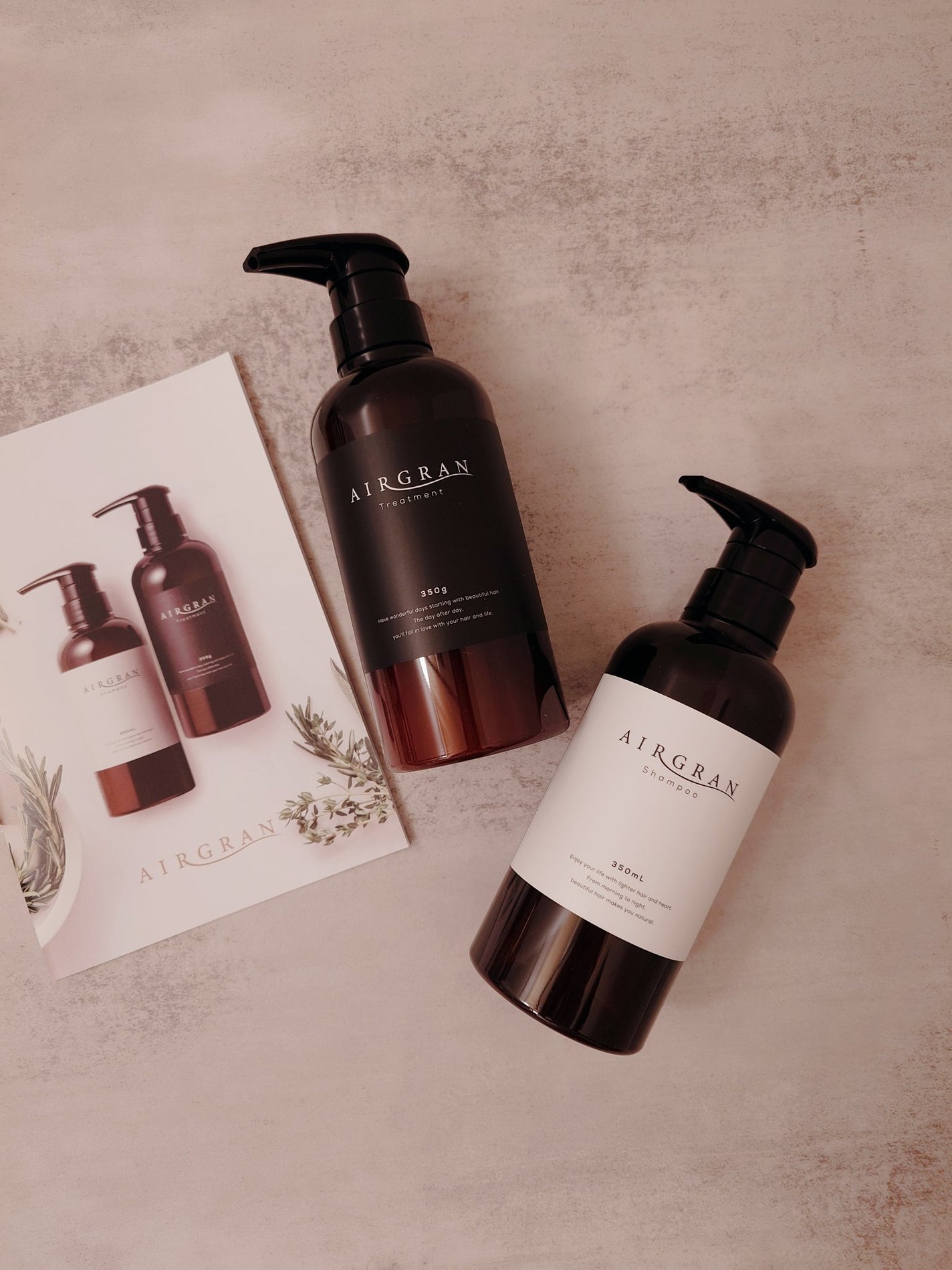 ナチュラルストレートシャンプー&トリートメント/AIRGRAN/市販シャンプーを使ったクチコミ(1枚目)