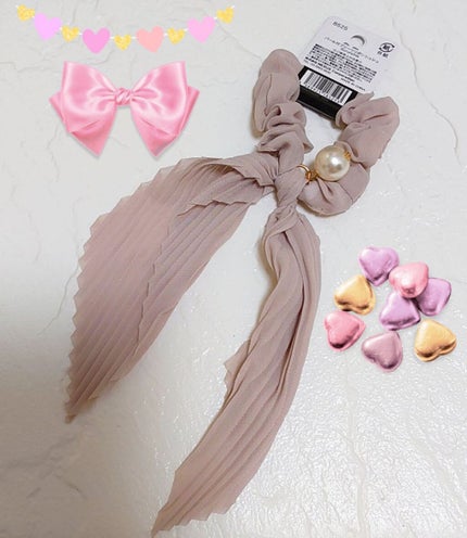 ヘアゴム/キャンドゥ/ヘアアクセサリーを使ったクチコミ(2枚目)