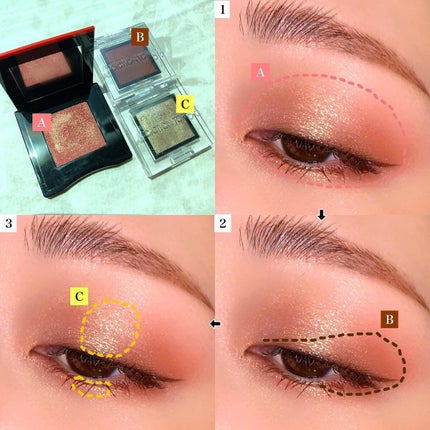 アディクション ザ アイシャドウ スパークル/ADDICTION/単色アイシャドウを使ったクチコミ(4枚目)