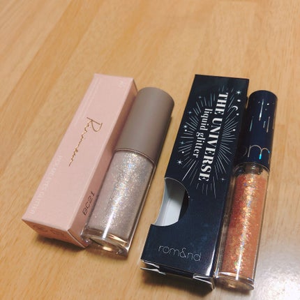 リキッド グリッター シャドウ/rom&nd/グリッターを使ったクチコミ(1枚目)