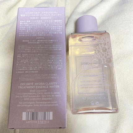 イドラクラリティ 薬用 トリートメント エッセンス ウォーター/DECORTÉ/化粧水を使ったクチコミ(2枚目)