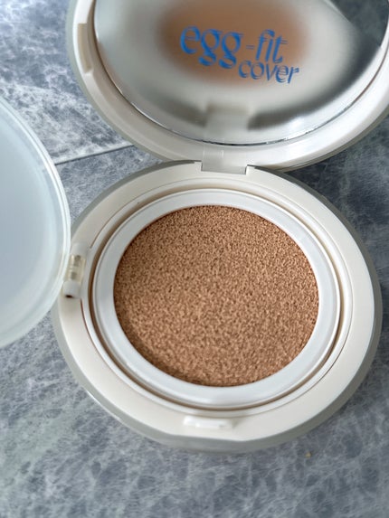 フィー クッションエッグフィットカバー/fwee/クッションファンデーションを使ったクチコミ(4枚目)