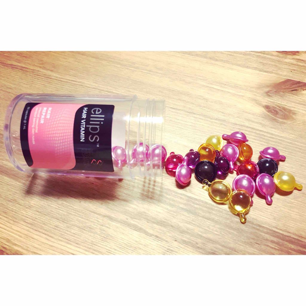 ヘアーオイル【トリートメント】/ellips/ヘアオイルを使ったクチコミ(1枚目)