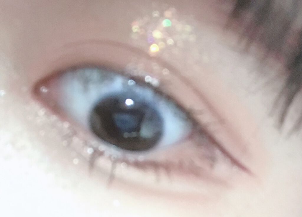 グリッターイルミネーションライナー/CipiCipi/リキッドアイライナーを使ったクチコミ（2枚目）