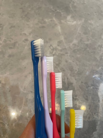 ちゃんまぃ on LIPS 「歯を🦷大事にしよう🦷‼️ということで、歯ブラシ替えてみました✋..」(5枚目)
