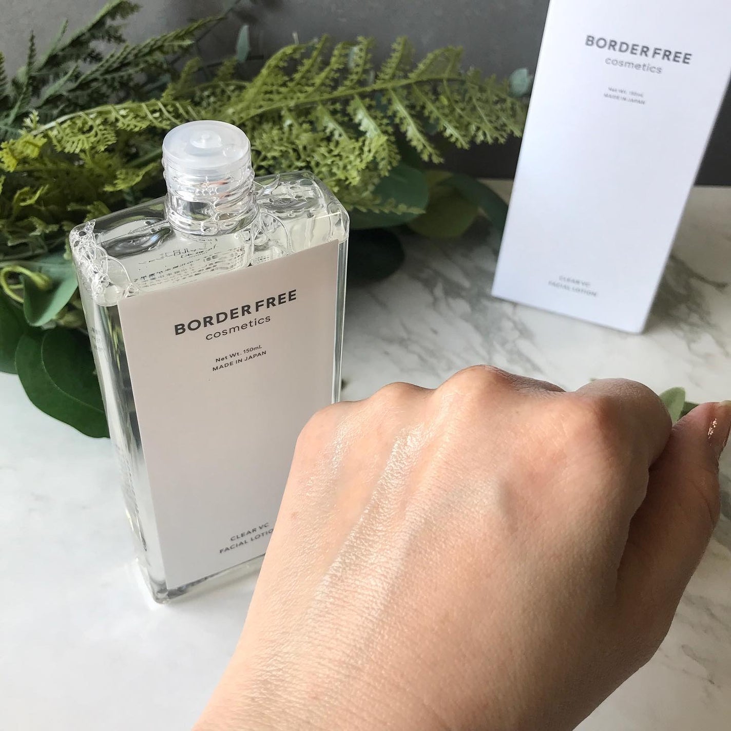 クリアVCフェイシャルローション/BORDER FREE cosmetics/化粧水を使ったクチコミ(5枚目)