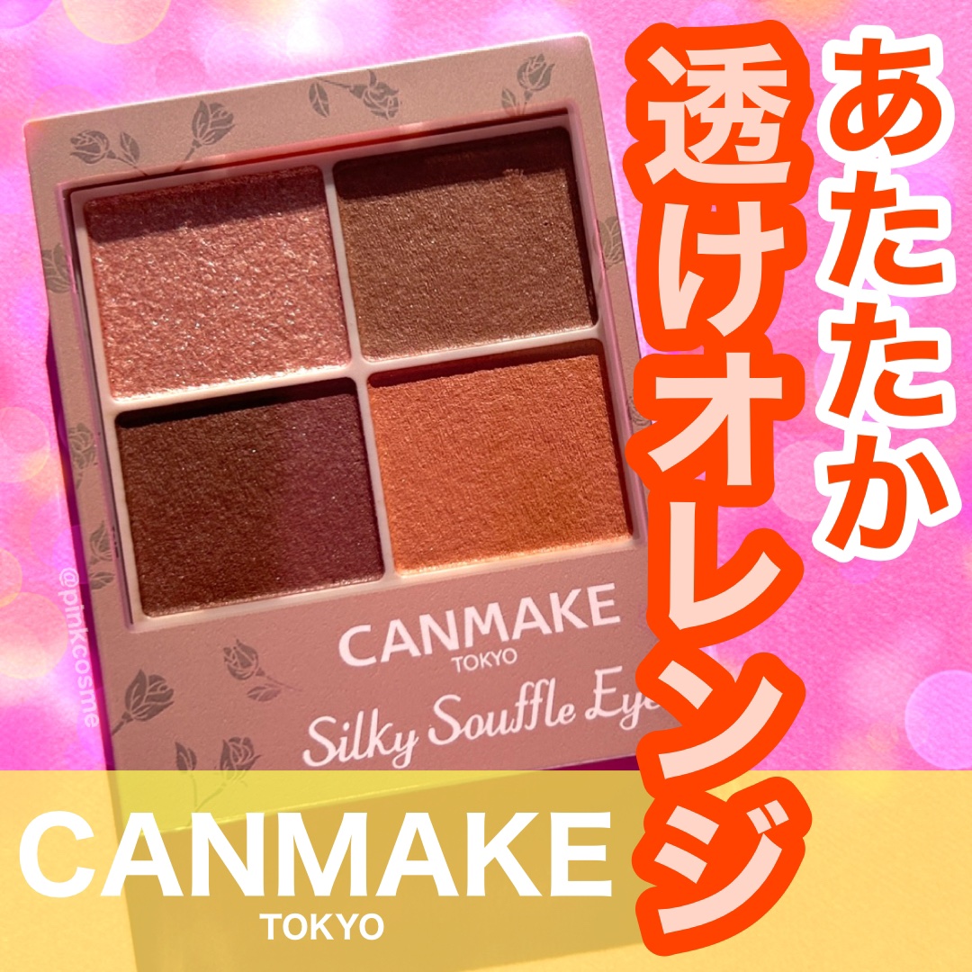 シルキースフレアイズ（マットタイプ）/キャンメイク/アイシャドウパレットを使ったクチコミ（1枚目）