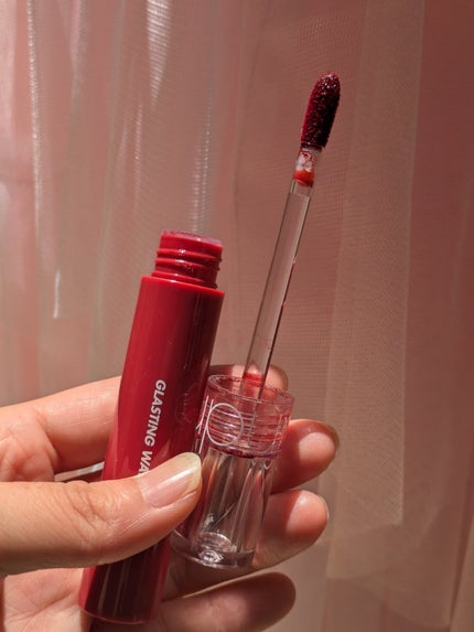 ジューシーラスティングティント/rom&nd/リップティントを使ったクチコミ(3枚目)