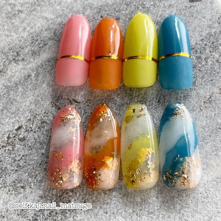 チャームスティックジェル/OMD/オールインワンネイルを使ったクチコミ(4枚目)