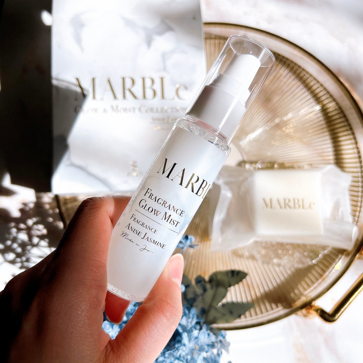 GLOW & MOIST COLLECTION/SWATi MARBLe/スキンケアキットを使ったクチコミ(2枚目)