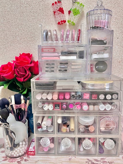 ·̩͙꒰ঌ 𝚁𝚒𝚛𝚒໒꒱·̩͙ on LIPS 「初めてコンテストに参加します♥︎/成人女性のコスメ収納公開💄/..」(5枚目)