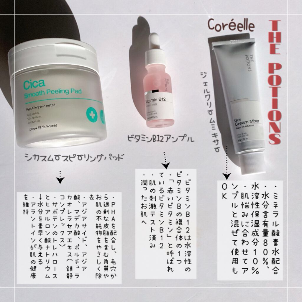 ビタミンB12アンプル/The Potions/美容液を使ったクチコミ（2枚目）
