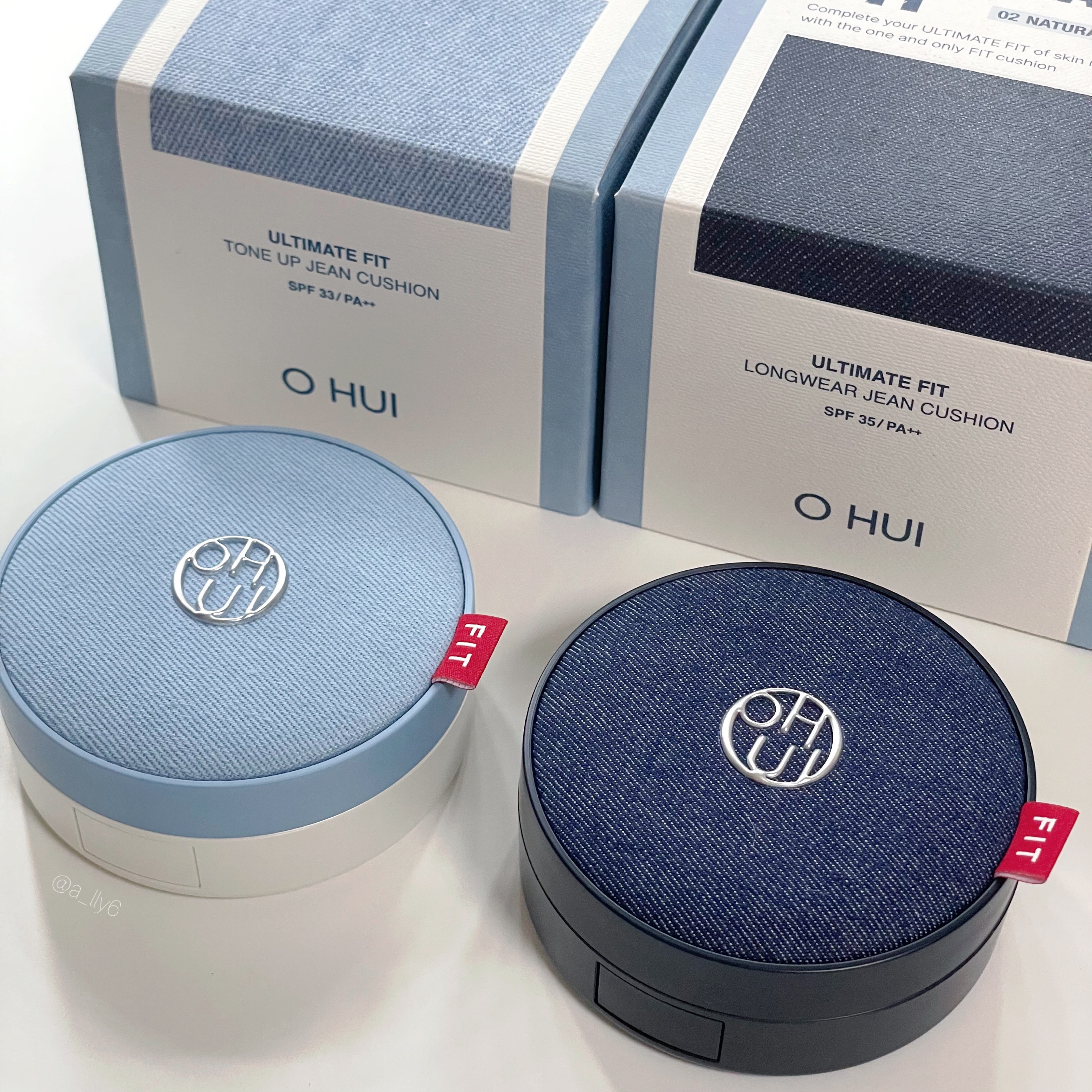 アルティメットフィット ロングウェアデニムクッション/OHUI/クッションファンデーションを使ったクチコミ（3枚目）