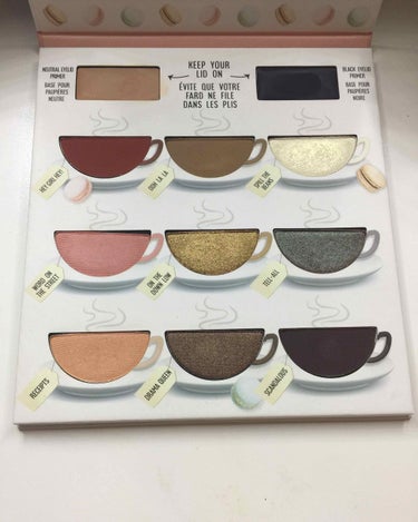 whats the tea /the Balm/アイシャドウパレットを使ったクチコミ（3枚目）