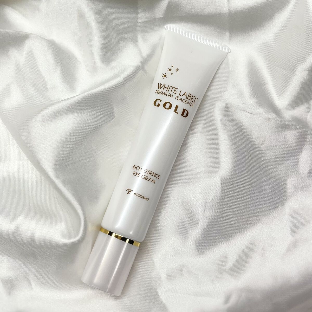 金のプラセンタもっちり白肌濃クマトリーナ/ホワイトラベル/アイケア・アイクリームを使ったクチコミ（2枚目）