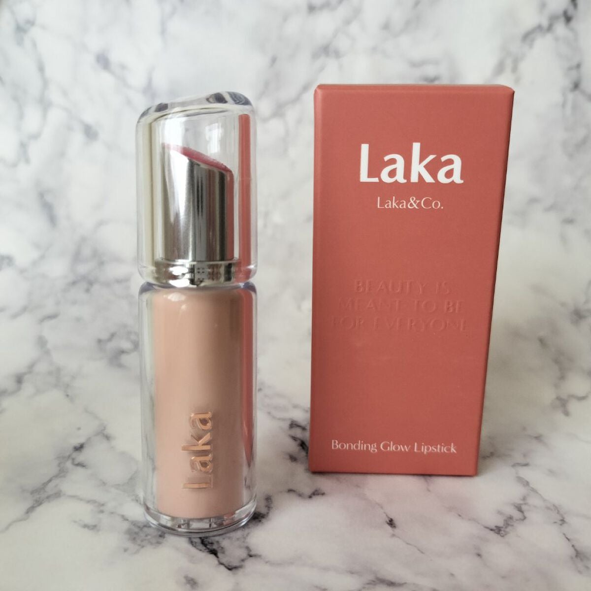 ボンディンググロウリップスティック/Laka/口紅を使ったクチコミ(2枚目)