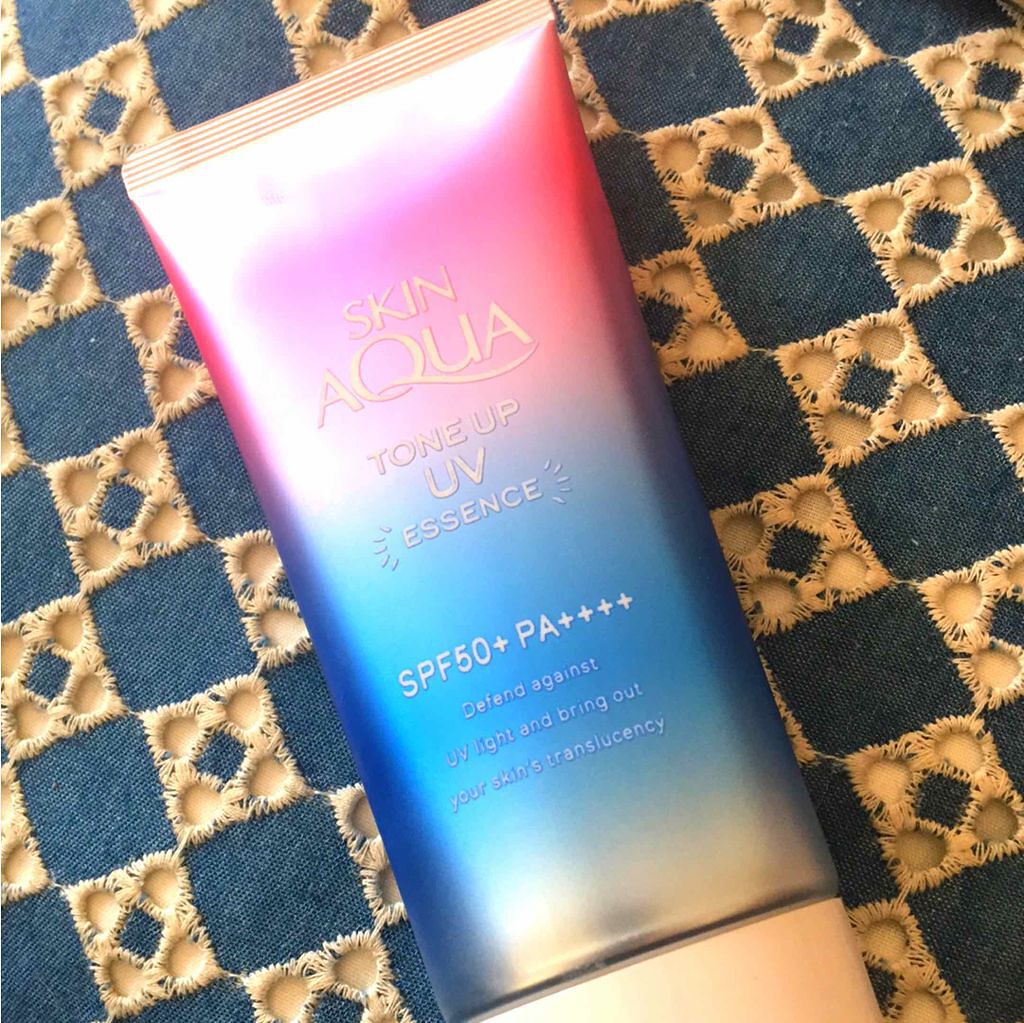スキンアクア トーンアップUVエッセンス/スキンアクア/日焼け止めクリームを使ったクチコミ(1枚目)