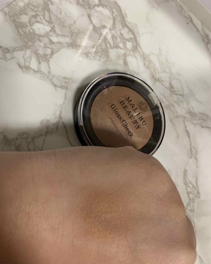 グロスチーク/マリブビューティー/パウダーチークを使ったクチコミ(2枚目)