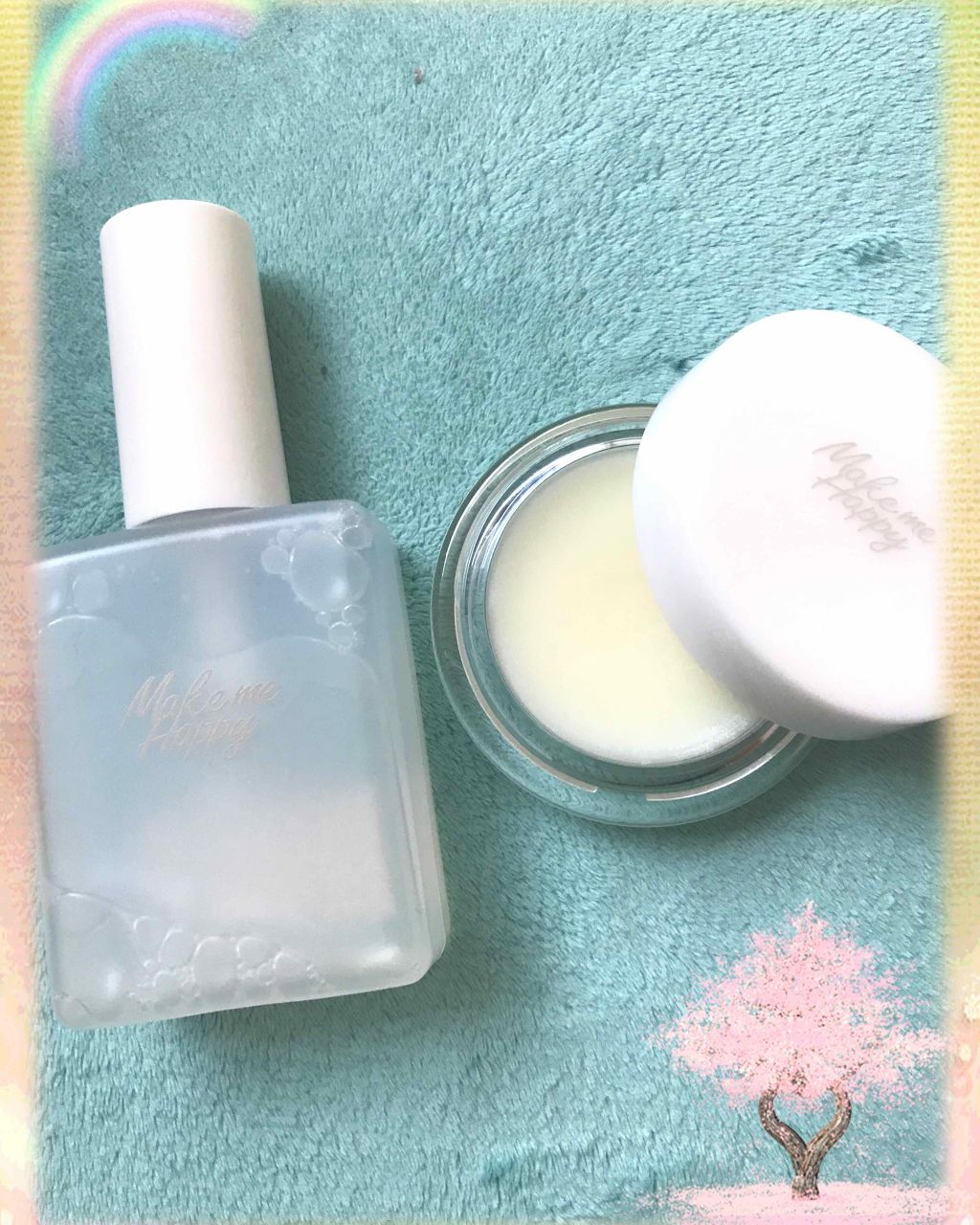 メイクミーハッピー ソリッドパフューム BLUE/キャンメイク/練り香水を使ったクチコミ（2枚目）