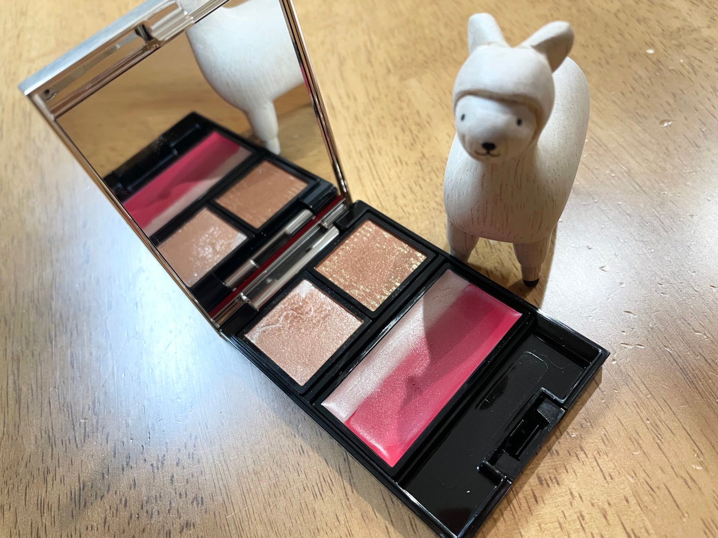 ドラマティックチークカラー (クリーム)/マキアージュ/ジェル・クリームチークを使ったクチコミ(1枚目)