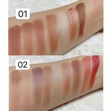 UR GLAM　BLOOMING EYE COLOR PALETTE/U R GLAM/パウダーアイシャドウを使ったクチコミ（4枚目）