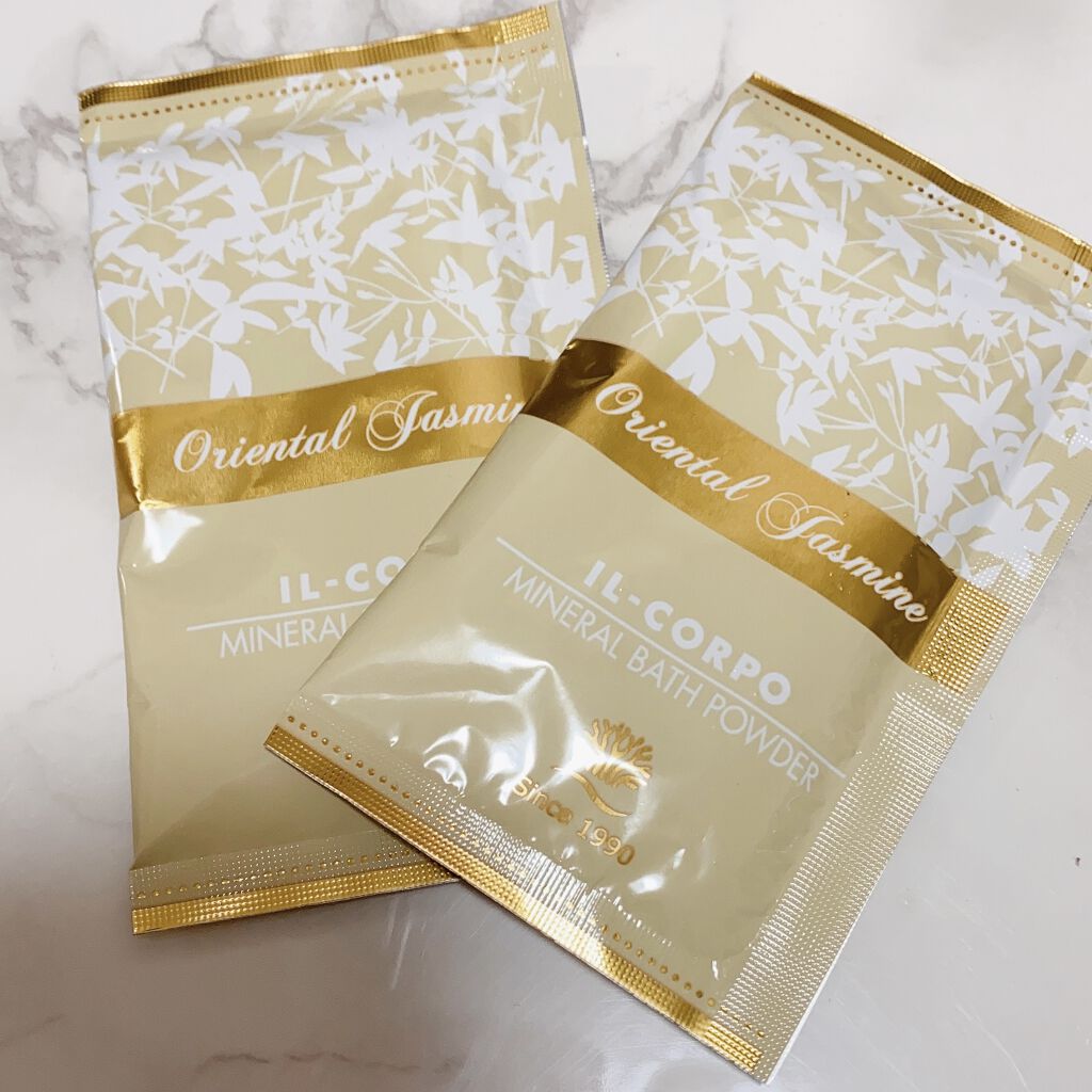 ミネラルバスパウダー オリエンタルジャスミン/イルコルポ/無機塩系入浴剤を使ったクチコミ（1枚目）