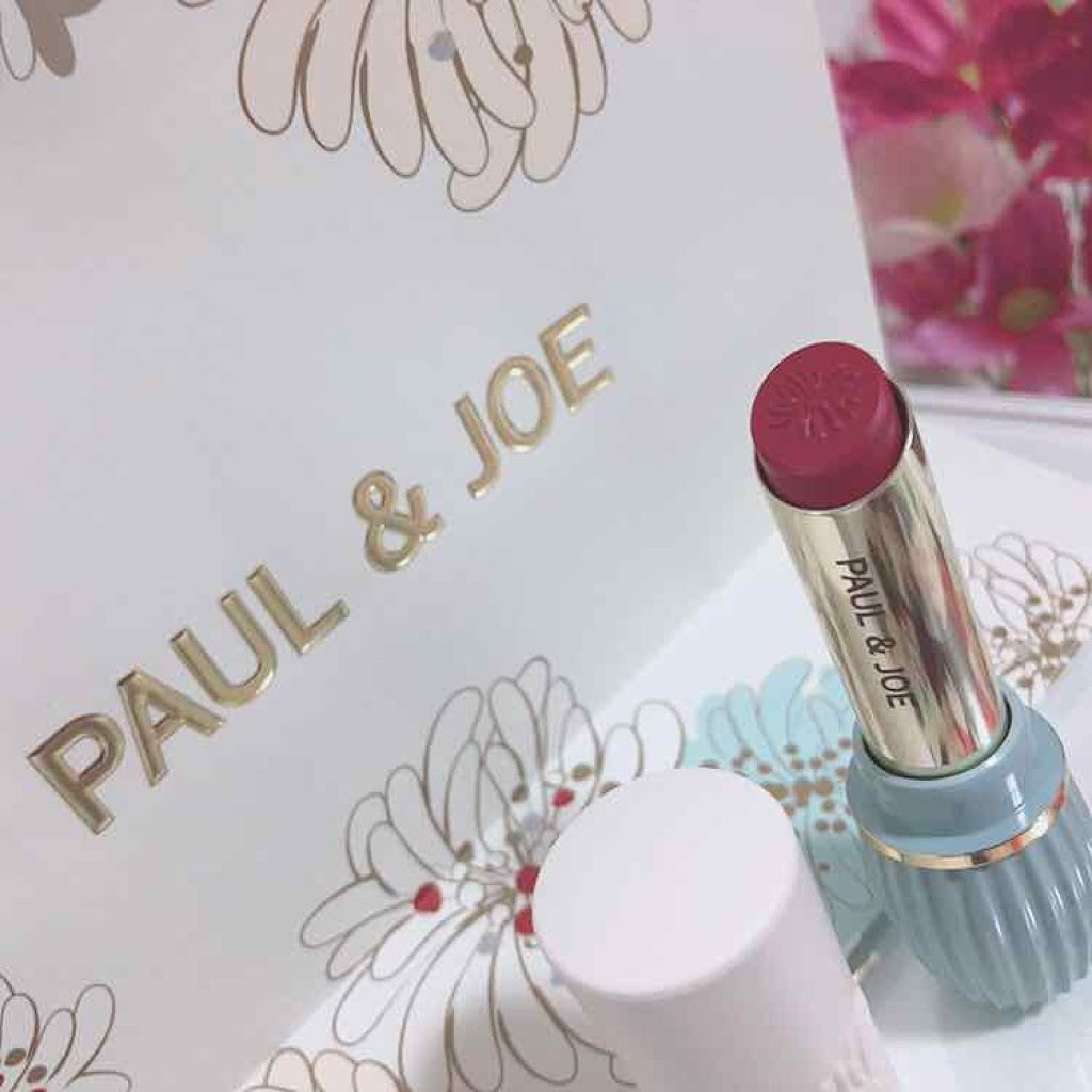 リップスティック N 213 赤いベリー/PAUL & JOE BEAUTE/口紅を使ったクチコミ（1枚目）