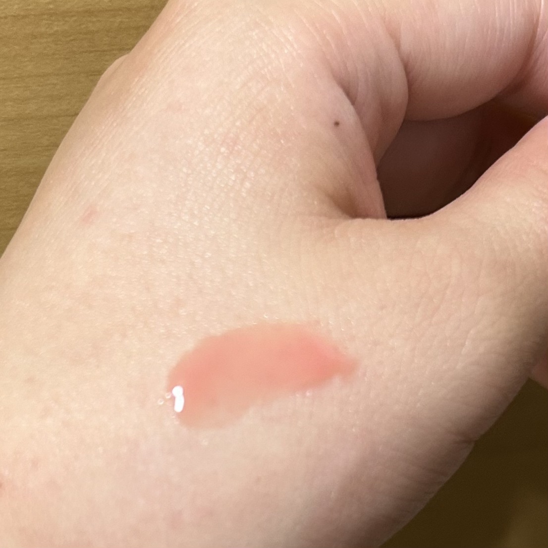 ハニーフルリップ もも色ボリューム/カントリー&ストリーム/リップ美容液を使ったクチコミ（2枚目）