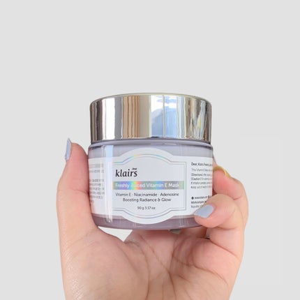 フレッシュリージュースドビタミンEマスク(90g)/Klairs/フェイスクリームを使ったクチコミ(3枚目)