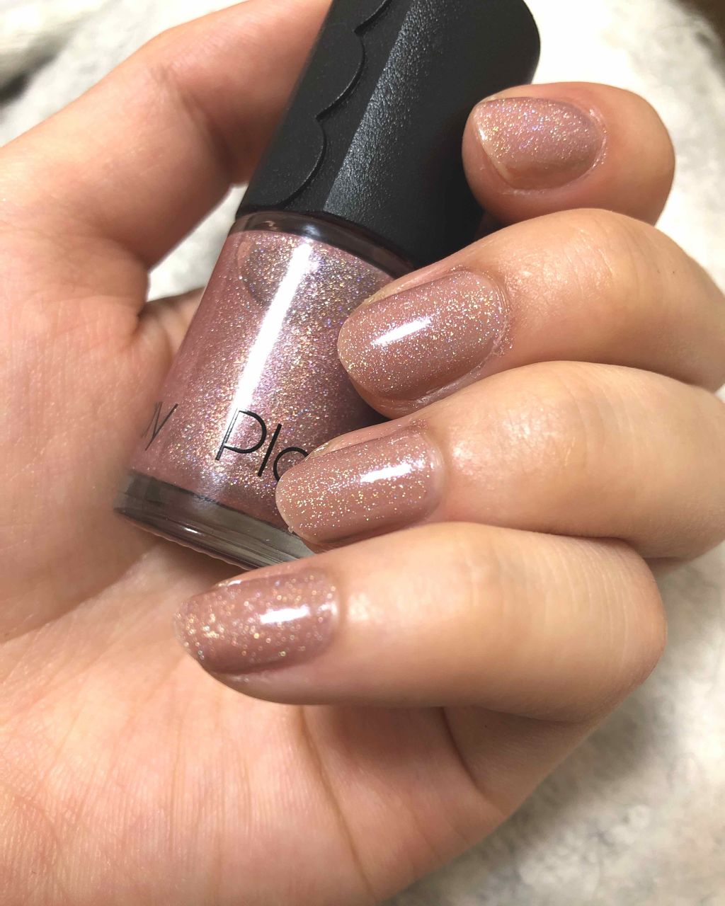 ネイルカラー ベージュ/無印良品/マニキュアを使ったクチコミ（2枚目）