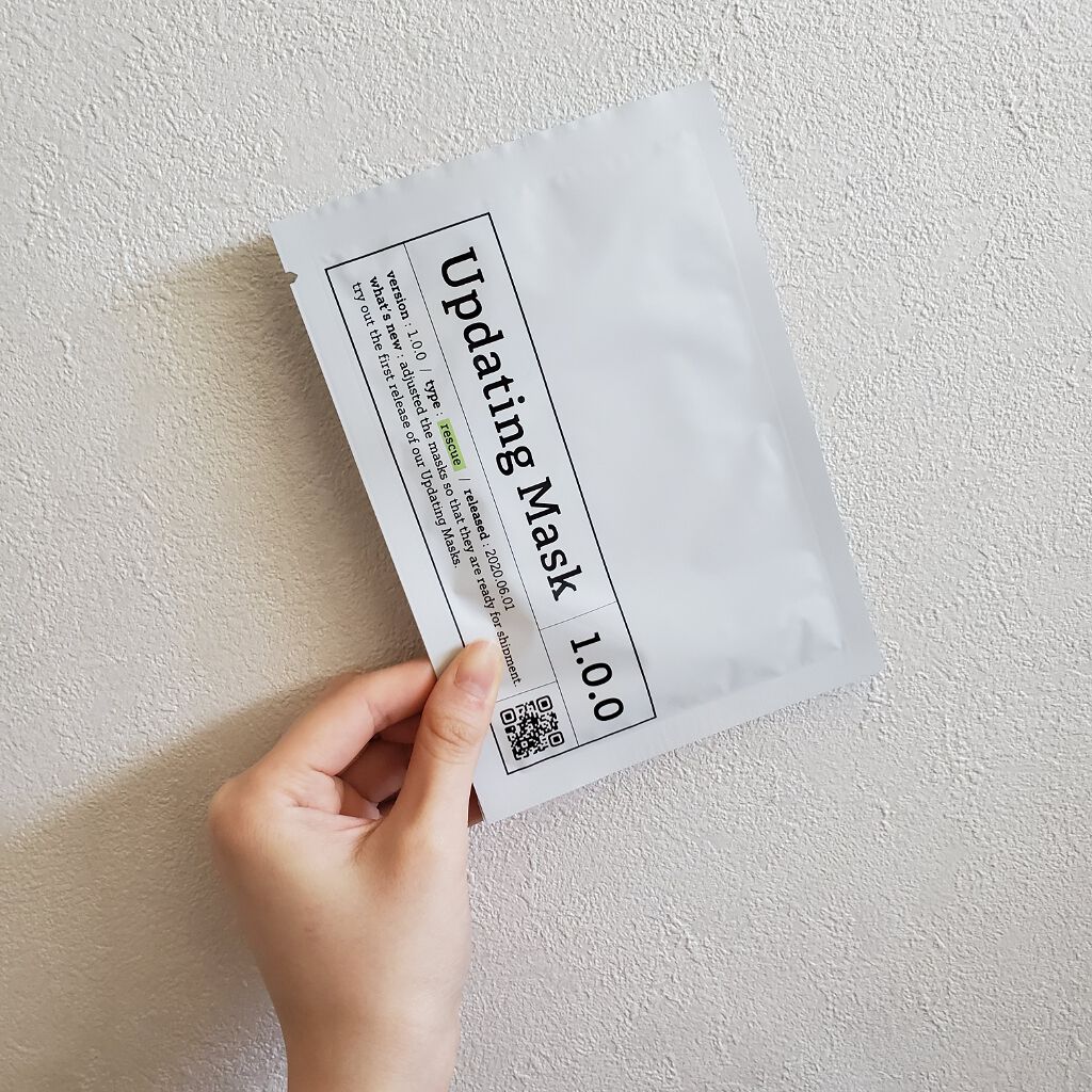 Updating Mask 1.0.0 5タイプセット 1セット5枚入り/meol/シートマスク・パックを使ったクチコミ(1枚目)