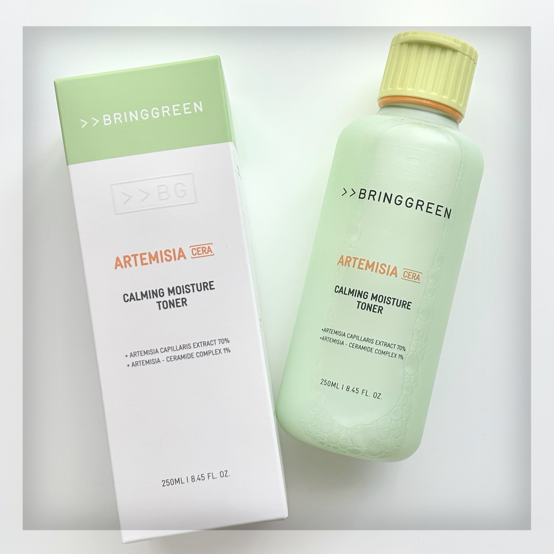 ヨモギセラカーミングモイスチャージェルクリーム/BRING GREEN/フェイスクリームを使ったクチコミ（2枚目）